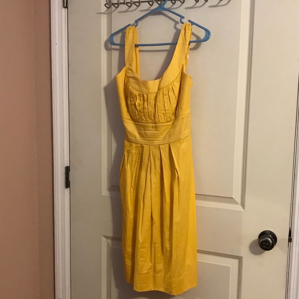 Maurices Yellow Sleeveless Dress
